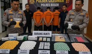 Polisi Amankan Ribuan Obat Keras Hasil Penggerebekan di Jatisampurna
