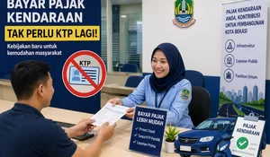 Tak Perlu KTP, Bayar Pajak Kendaraan di Kota Bekasi Kini Lebih Praktis