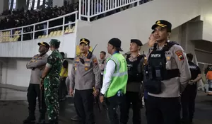 Puluhan Suporter Persis Digelandang Polisi, Kedapatan Bawa Flare dan Petasan