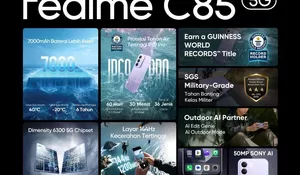 realme C85 5G Resmi Open Sale di Indonesia, Usung 5G Kencang dan Durabilitas IP69 Pro