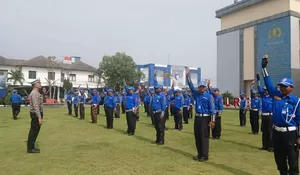 Satlantas Polresta Surakarta Gelar Dikmas Lantas, 100 Supeltas Dilatih 12 Gerakan Lalu Lintas