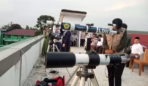 Rukyatul Hilal Ramadan 1447 H Digelar di Candi Sukuh, Kemenag Karanganyar Gunakan Alat Modern