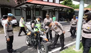 Kapolresta Surakarta Pimpin Pengecekan Kendaraan Dinas Jelang Operasi Ketupat Candi 2026