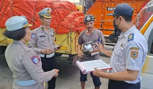 Operasi Keselamatan Candi 2026, Polda Jateng Gandeng Stakeholder Gelar Rampcheck di Rest Area Ungaran