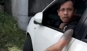 Viral! Pria Bertato Ngaku Anak Polisi Usai Diduga Tabrak Mobil Wanita, Netizen: Beraninya Sama Cewek