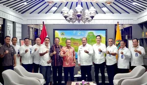 Terima Audiensi Pengurus KONI, Gubernur Ahmad Luthfi Berharap Suksesnya Porprov Jateng 2026