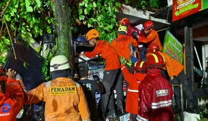 Truk Diduga Rem Blong, Kecelakaan Tunggal di Mojosongo Solo Sopir Terjepit