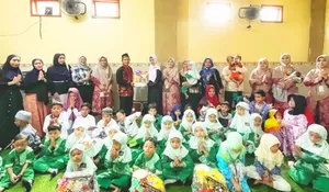 Tanamkan Empati Sejak Dini, Siswa Alif Smart Surakarta Berbagi di Pesantren Yatim Balita Adhsa