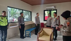 Kapolresta Surakarta Cek Kesiapan Pos Pengamanan Jelang Operasi Ketupat Candi 2026