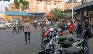 Polisi Respons Ajakan “After Sahur Ride”, 21 Motor Berknalpot Brong Diamankan di Kartasura