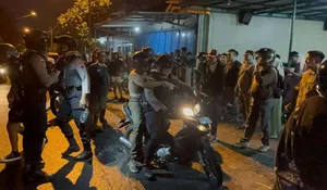 Diduga Mabuk Ciu, Dua Pemuda Sukoharjo Alami Kecelakaan di Jalan Samanhudi Solo