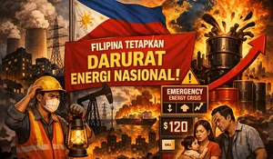 Filipina Tetapkan Darurat Energi Nasional Akibat Lonjakan Harga Minyak Dunia
