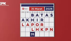 KPK Ingatkan Laporan LHKPN 2026, Puluhan Ribu Penyelenggara Negara Belum Patuh