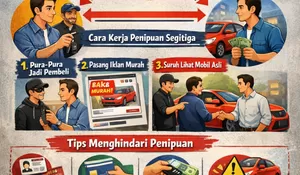 Modus Penipuan Jual Beli Mobil Segitiga Kian Marak, Begini Cara Kerjanya dan Tips Menghindarinya