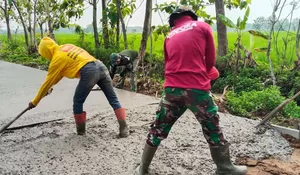 Gotong Royong dan Olahraga, Warna Baru di TMMD Sragen 2026
