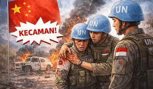 China Kecam Serangan ke Pasukan PBB di Lebanon, Tiga Prajurit TNI Gugur dalam Tugas