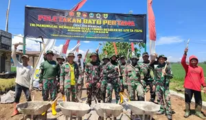 Pasukan Arhanud Tiba di Sragen, Siap Sukseskan TMMD Reguler ke-128 di Desa Puro