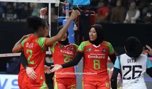 Hasil Final Four Proliga 2026 Seri Solo: Dramatis! Kalahkan Gresik Phonska Plus, Pertamina Enduro Juara Putaran Pertama