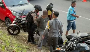 Tim Sparta Polresta Surakarta Amankan Terduga Pelaku Pelecehan di Taman Bendungan Tirtonadi