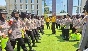 Polda Jateng Latih 185 Polwan Jadi Negosiator, Perkuat Pendekatan Humanis Hadapi Dinamika Massa