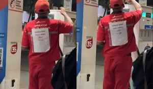 Kocak tapi Relate! Petugas SPBU Ini Tulis Jawaban Isu Kenaikan BBM di Punggung