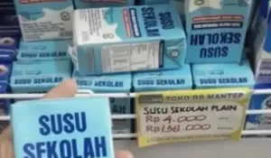 Viral di Media Sosial! Susu Program Makan Bergizi Gratis Diduga Dijual Bebas di Minimarket, Kok Bisa?