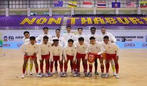 ASEAN Futsal Championship 2026: Indonesia Hajar Brunei 7-0 di Laga Perdana