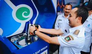 Siapkan Tumblermu! Ada Fasilitas Air Siap Minum Gratis di Pasar Gede, Bisa Diisi Sepuasnya