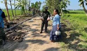 TMMD Reguler 128 Kodim Sragen Hadirkan Kemanunggalan TNI dengan Rakyat