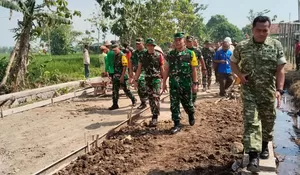 Antusiasme Warga Desa Puro Tunjukkan Dukungan Penuh untuk Program TMMD