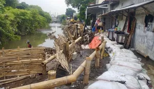BPBD Jateng Tutup Tanggul Jebol Sungai Silandak di Semarang, Penanganan Permanen Disiapkan