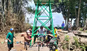 TMMD Sragen Bangun Sumur Bor, Wujud Nyata Kepedulian untuk Warga