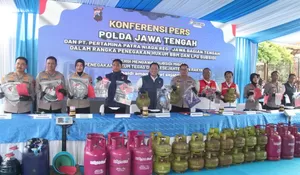Polda Jateng Bongkar 53 Kasus Penyalahgunaan BBM dan Elpiji Subsidi, 60 Tersangka Diamankan