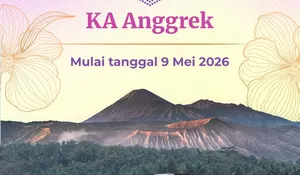 Resmi Mulai 9 Mei 2026! KAI Ubah Nama KA Argo Bromo Jadi Jadi KA Anggrek
