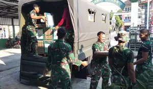Bantuan Keramik Pangdam IV Diponegoro Percepat Rehab RTLH TMMD Kodim Sragen