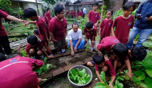 Ketahanan Pangan SD Kanisius Pucangsawit Tuai Pujian, Respati Ardi: TOP! Jadi Inspirasi Nasional,