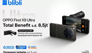 OPPO Find X9s dan X9 Ultra Resmi Meluncur, Dapatkan Bonus dan Diskon Menarik di Blibli