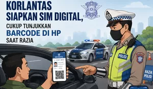 Cara Membuat SIM Digital Lewat Aplikasi Korlantas, Praktis Tanpa Ribet lewat Ponsel