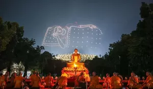 2.570 Lentera Perdamaian Terangi Langit Borobudur, Wapres Gibran Hadiri Puncak Waisak 2570