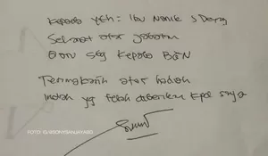 Jadi Tersangka Korupsi BGN, Sony Sanjaya Tulis Pesan Menyentuh untuk Kepala BGN Nanik S Deyang