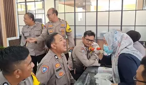 54 Bhabinkamtibmas Surakarta Lolos Tes TB Paru, Siap Terjun ke Masyarakat sebagai Tracer