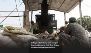 Bahaya di Balik Tumpukan Sampah Dapur di Bandung, Wali Kota Ungkap Risiko Hukum yang Mengerikan