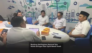 Bandung Jadi Rujukan Nasional Tata Kelola Jaringan Fiber Optik Bawah Tanah