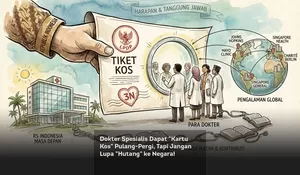 Dokter Spesialis Dapat "Kartu Kos" Pulang-Pergi, Tapi Jangan Lupa "Hutang" ke Negara!