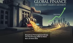 Ekspektasi Pemangkasan Bunga The Fed Dorong IHSG ke Rekor Baru di Awal 2026
