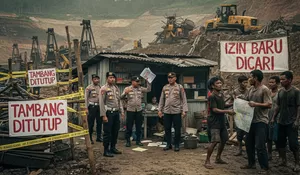 Tambang Ditutup, Alam Sementara Selamat: Garut Digeledah, Izin Baru Dicari