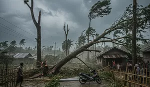 Angin Tak Diundang, Pohon Jadi Algojo: Talegong Diterpa Cuaca Brutal