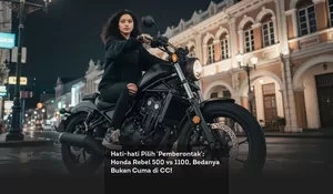 Hati-hati Pilih 'Pemberontak': Honda Rebel 500 vs 1100, Bedanya Bukan Cuma di CC!