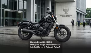 Honda Rebel CMX500, Mengapa Moge “Pemberontak” Ini Jadi Favorit Pejabat Pajak?