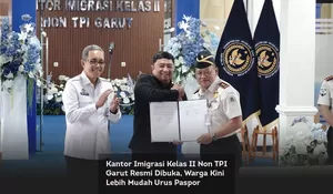 Kantor Imigrasi Kelas II Non TPI Garut Resmi Dibuka, Warga Kini Lebih Mudah Urus Paspor